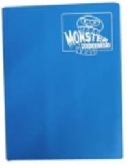 Monster Protectors 4 Pocket Blue Binder Holographic